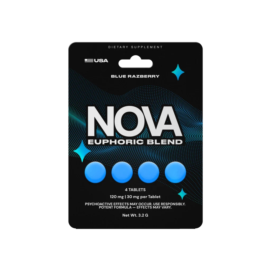 Nova Blue Razberry Tablets